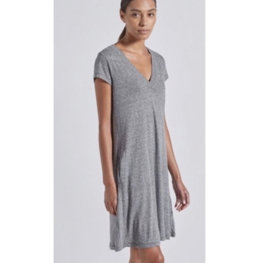 Current Elliott V-Neck T-Shirt Dress